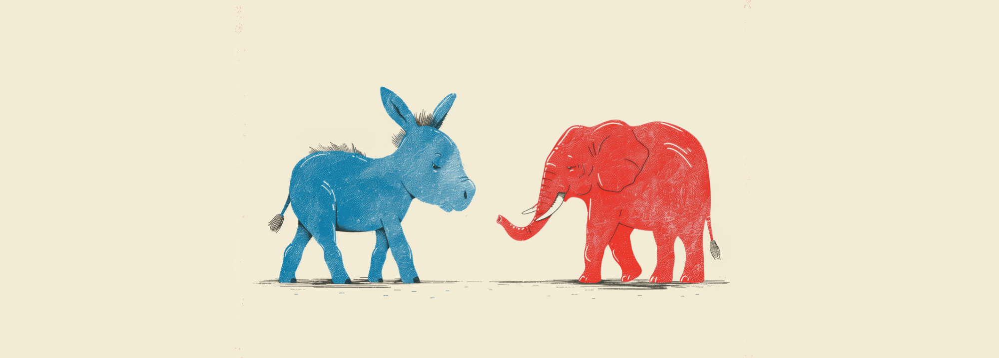 Donkey and Elephant