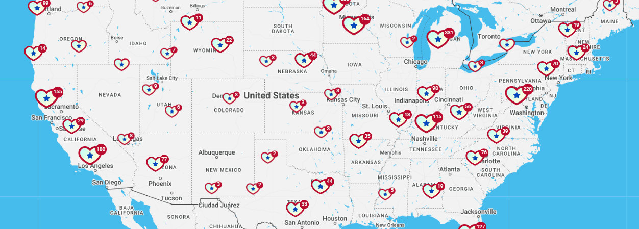 2024 winners map