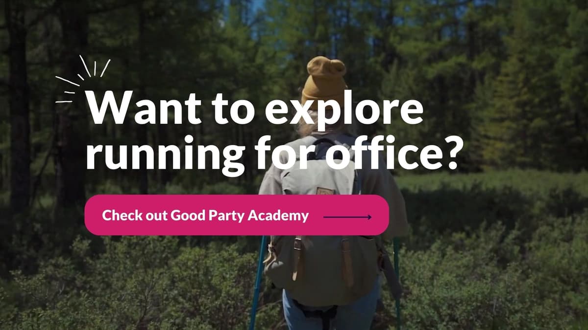 How To Run For City Council | Good Party