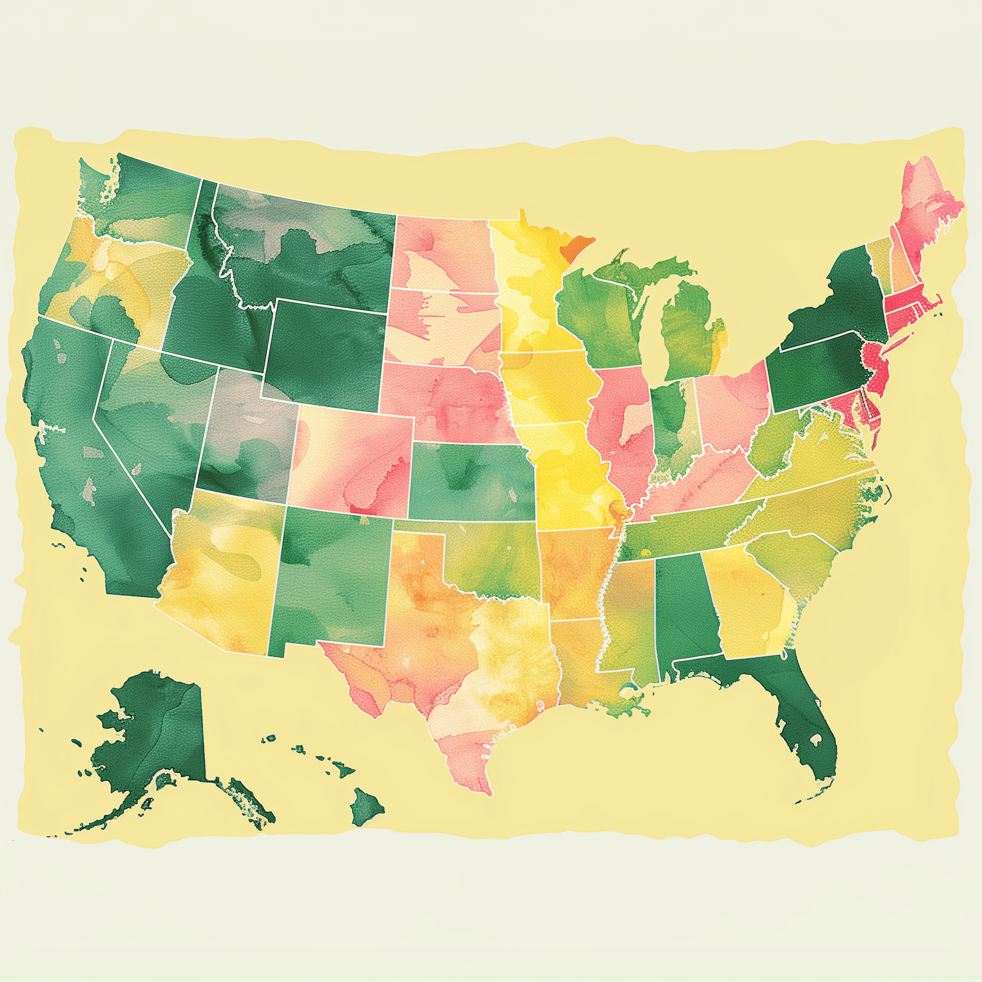Colorful Map