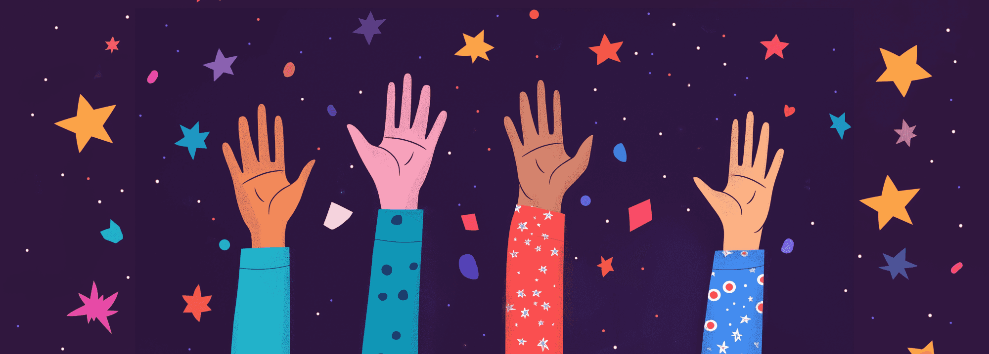 Raising Hands